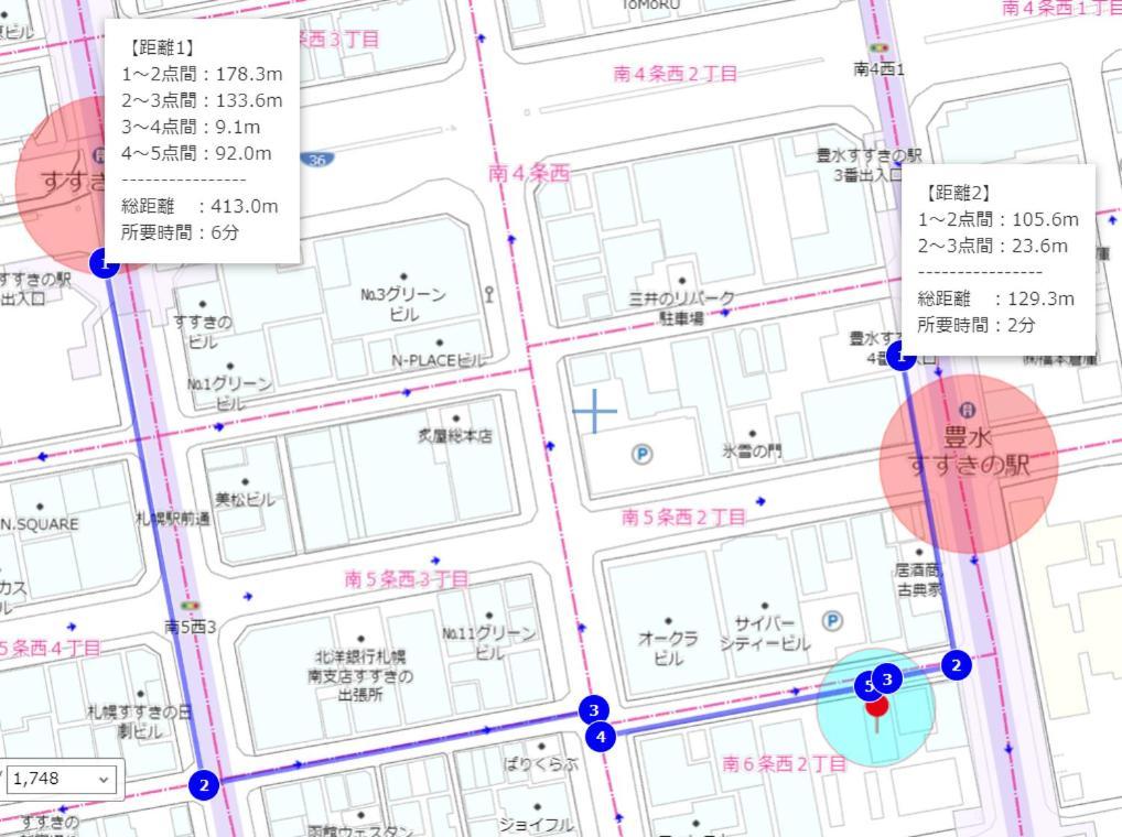 豊水すすきの駅から徒歩数分 Ik Minami 6 Jo Residence 101 Ik南6条レジデンス ซัปโปโร ภายนอก รูปภาพ